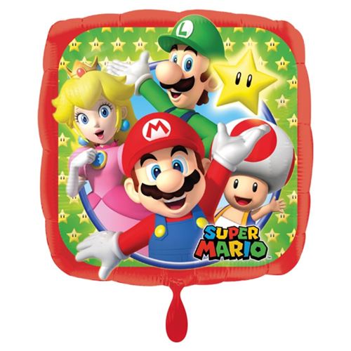 ballon alu super mario 