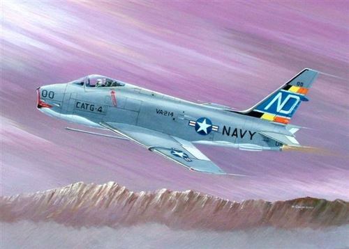 Maquette avion Hobby Boss North American FJ-4B Fury- 1/48 - Maquette