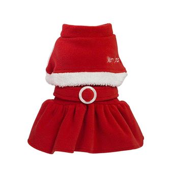 Vetements De Noel Pour Chien Manteau Robe Pour Chien Taille S Jouets Et Vetements Pour Chien Achat Prix Fnac