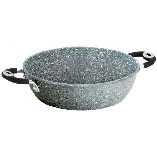 Bialetti Poêlon 24cm Effet Pierre Petravera