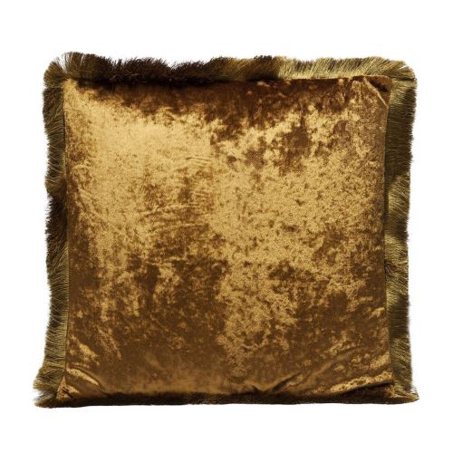 Coussin Cannes jaune 45x45cm Kare Design