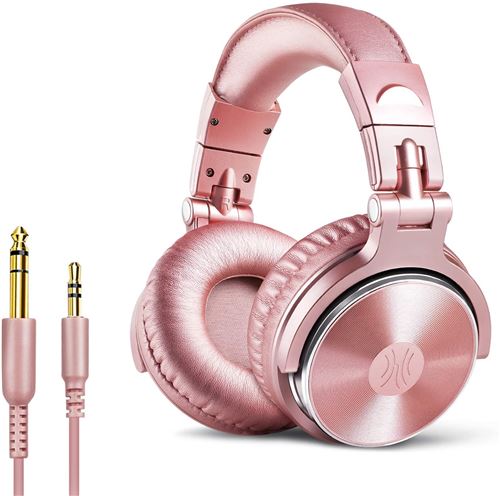 Non Communiqué Rose Casque Audio Filaire Oneodio Pro10 Compatible Smartphone/Pc - Image 1