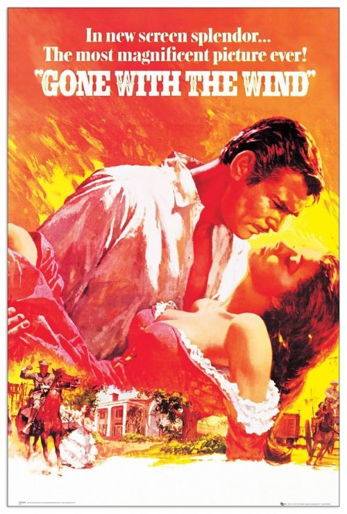 GONE WITH THE WIND - Via col vento (Panneaux MDF 60x90 cm)