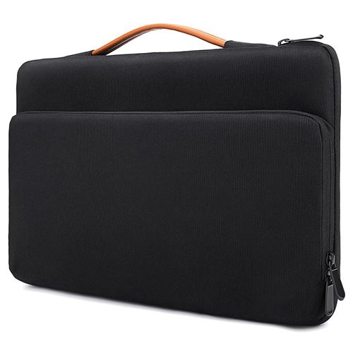 Sacoche de Protection et de Transport Double poche pour ordinateur Portable  Laptop (Taille 13-14 pouces -Couleur Noir) - Sacoche pour ordinateur  portable - Achat & prix
