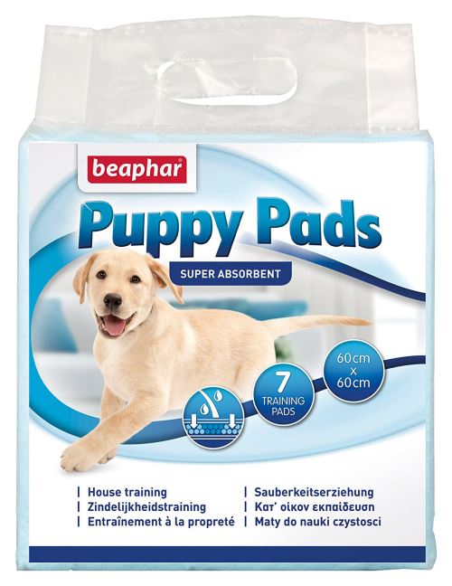 Beaphar - Puppy-Pads, tapis éducateur pour apprendre la propreté - chiot - 7 tapis