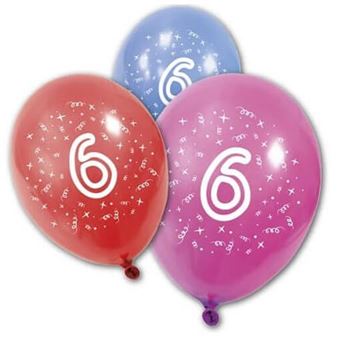 Ballon Anniversaire 6 Ans En Latex Et Multicolore X8 Ref Ba1005 Article De Fete Achat Prix Fnac Ballon Anniversaire 6 Ans En Latex Et Multicolore X8 Ref Ba1005 Article De Fete Achat Prix Fnac