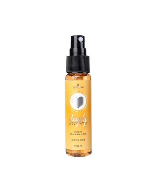 Spray relaxant pour la gorge rhum au beurre sensuva 07273