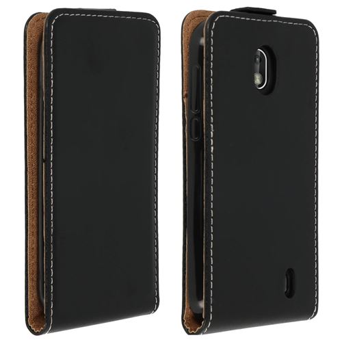 Etui Nokia 1 Housse Clapet Vertical Protection Porte-carte Noir