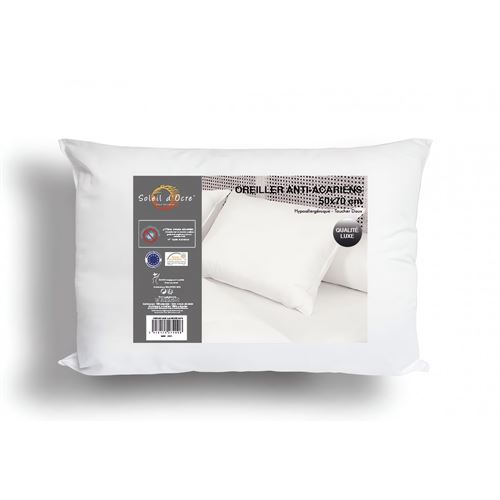 Oreiller anti-acarien LUXE 50x70 cm