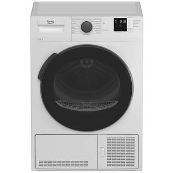 Beko BX2 DU10112CX0W - Sèche-linge - largeur : 59.7 cm - profondeur : 59.9 cm - hauteur : 84.6 cm - chargement frontal - blanc