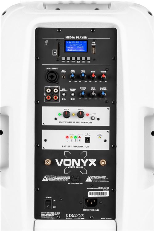 Vonyx Verve46 Sono Portable - Sono Materiel