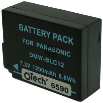 Batterie pour PANASONIC DMW-BLC12E - Otech - 1