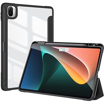 Tablette Coque Xiaomi Pad 5 / Pad 5 Pro 11 Gris Housse PU Cuir Avec Film  de protection d'écran Film trempé 2 Pack - Cdiscount Informatique