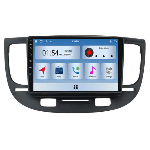 Radio GPS Voiture RoverOne® Écran Tactile CarPlay 2 Din pour Kia Rio 2 Rio2 2005-2011 6Go RAM 128Go ROM