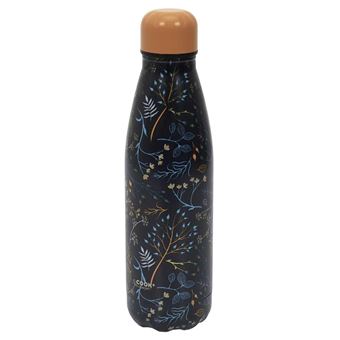 Coffret Bouteille Isotherme 50cl Motif Nature + Pochon + Mousqueton - MARINA - ALTOBUY - 1