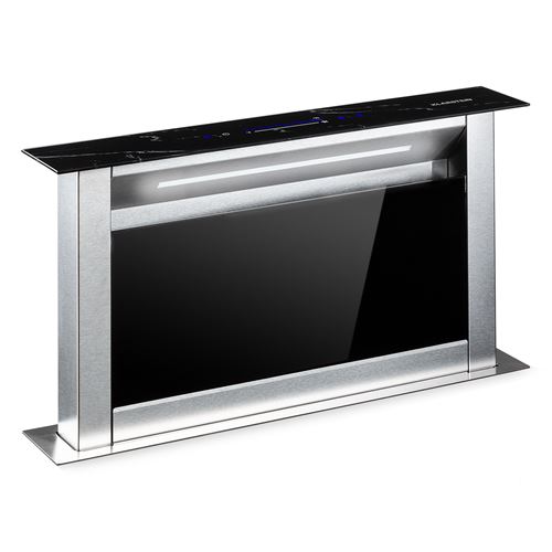 Hotte Aspirante - Klarstein Royal Flush Eco - 60 Cm - 576 M³/H - A+ - Noir