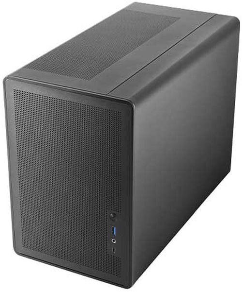 Mars Gaming MC-XPRO, Caja MicroATX Ultracompacta, Diseño Paneles Mesh, Ventilador Trasero 120mm, Tecnología de Refrigeración Mesh 360°, Compatibilidad Dual de PSU ATX y SFX, Minitorre PC USB-C, Caja