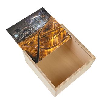 Boite Coffret en Bois - Fabulous - Echangeur Routier de Dubaï La Nuit ...