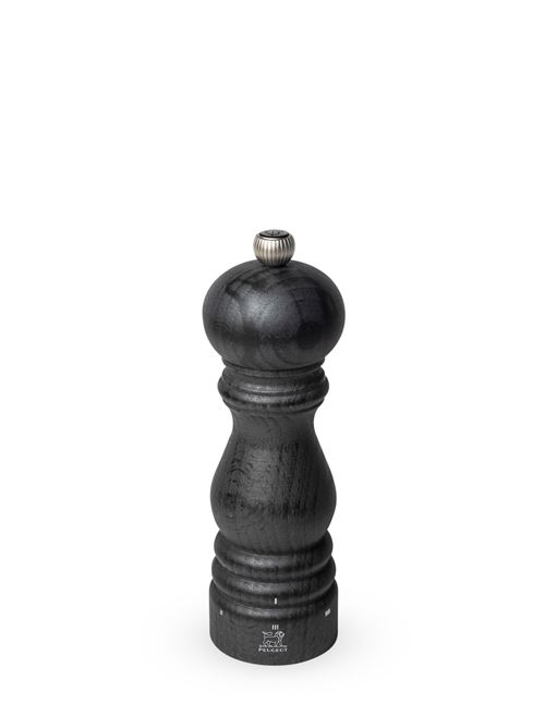 The modern graphite colour of this pepper mill is another reflection of Peugeot's long-standing expertise in crafting metal and wood.  While the metallic effect is contemporary cool, the wood reveals a natural grain running through the body of the pepper mill to add a rustic feel. Paris u'Select