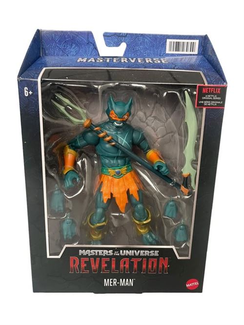 Non Communiqué Figurine Masterverse Masters Of The Universe Révélation Mer-Man Mattel