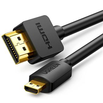 Câble officiel noir Micro-HDMI vers HDMI 1M