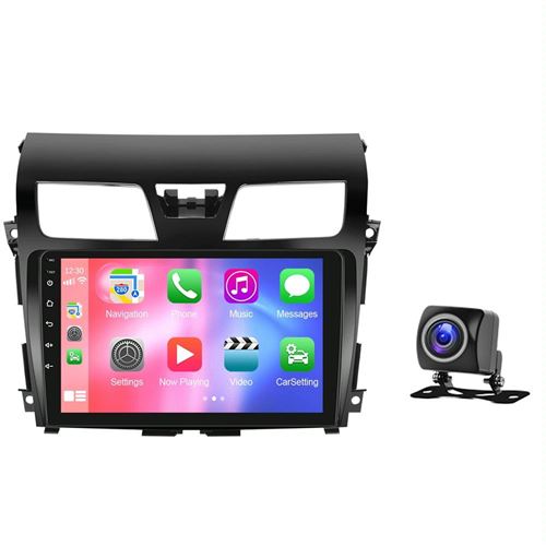 Autoradio 10.1 Pouces Écran HD Carplay Android GPS Bluetooth Stéréo Voiture YONIS