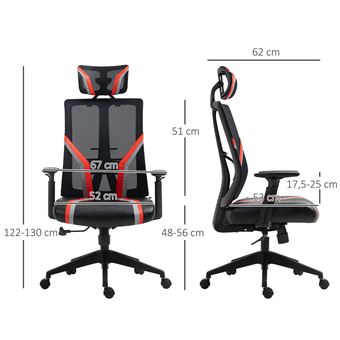 Fauteuil Gaming PCCH-310 Rouge - Nacon