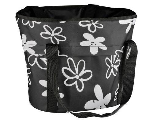FISCHER FAHRAD 86503 Panier de vélo noir, blanc