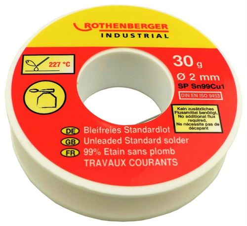 Rothenberger Bobine Étain Standard 2Mm, 30 G. - Image 3
