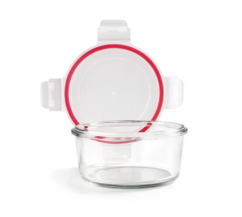 Non Communiqué Ibili 755108 Boite Alimentaire Ronde Borosilicate 800 Ml