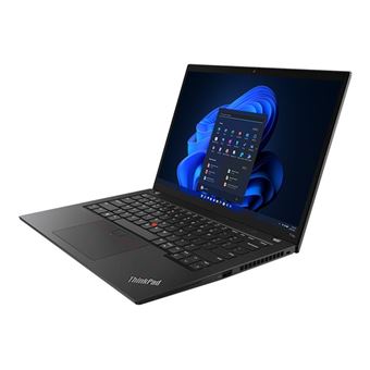 Lenovo ThinkPad T14s Gen 4 21F6 - Conception de charnière à 180 degrés - Intel Core i7 - 1355U / jusqu'à 5 GHz - Win 11 Pro - Carte graphique Intel Iris Xe - 32 Go RAM - 1 To SSD TCG Opal Encryption 2, NVMe, Performance - 14" IPS 1920 x 1200 - Wi-Fi 6