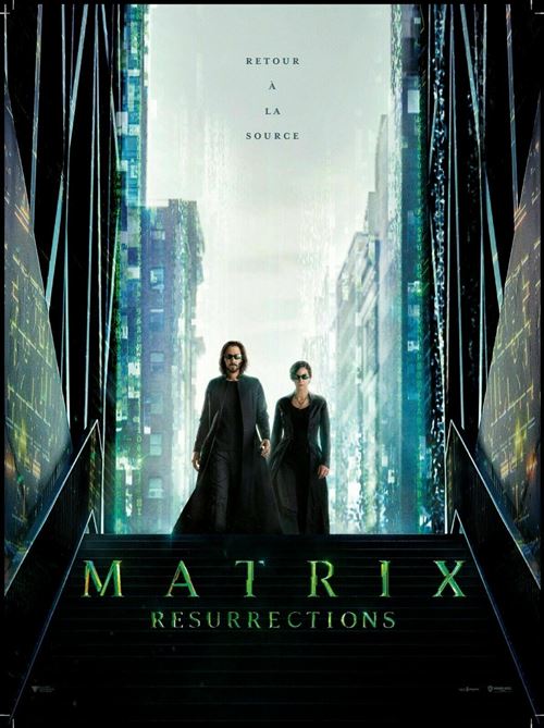 Affiche de Cinéma Originale - Matrix - 2022 - Résurrections - 40x60cm