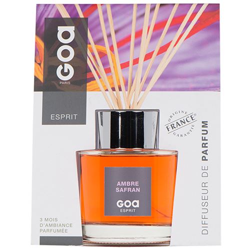 Goatier Esprit ambre safran 200 ml verre 8 cm goa - Image 3