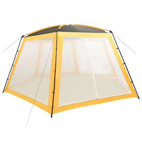 Vidaxl tente de piscine tissu 660x580x250 cm jaune