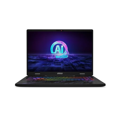 MSI Pulse 17 AI C1VGKG-008FR - Intel Core Ultra 7 - 155H / jusqu'à 4.8 GHz - Win 11 Pro - GeForce RTX 4070 - 32 Go RAM - 1 To SSD NVMe - 17" 2560 x 1600 (QHD+) @ 240 Hz - Gigabit Ethernet - Wi-Fi 6E, Bluetooth - noir profond