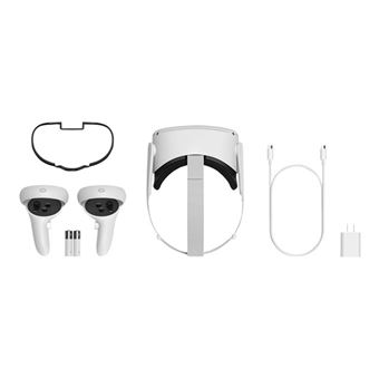 Casque de réalité virtuelle Meta Quest 2 128 Go Blanc