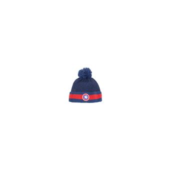 Officiel unisexe adulte Marvel Captain America Shield Logo Bobble Bobble Hat - une taille - 1