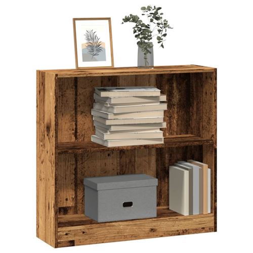 VIDAXL - Bibliothèque - Style Vintage - 80x24x76 cm - Image 2