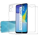 Housse Portefeuille + Film écran Pour Vivo Y01 - Coque Complète - Neuf