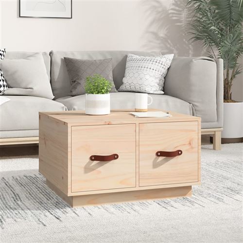 Vidaxl Noir Table Basse 60X53x35 Cm - Image 3