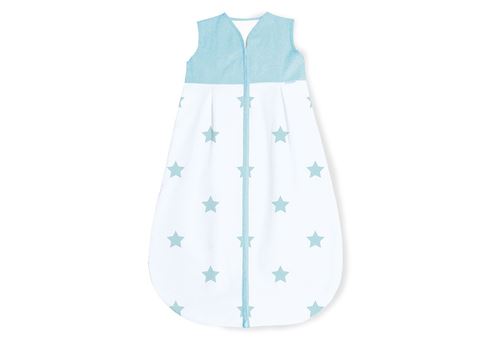 Pinolino Gigoteuse en percale Sternchen bleu clair été 70 cm