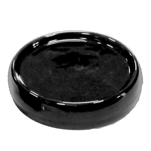 Non Communiqué Noir Porte Savon En Céramique "Bullea" 10Cm
