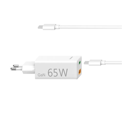 Hama Bloc sect . pr ord . port . univ . USB-C, GaN, Pow . Deliv . (PD), 5-20V/65W