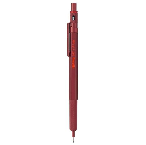 Non Communiqué Rouge Rotring 600 Porte-Mine 0.7 Mm