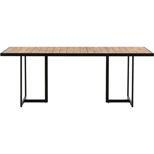 Venture Home - Table de jardin en acier et acacia Khung
