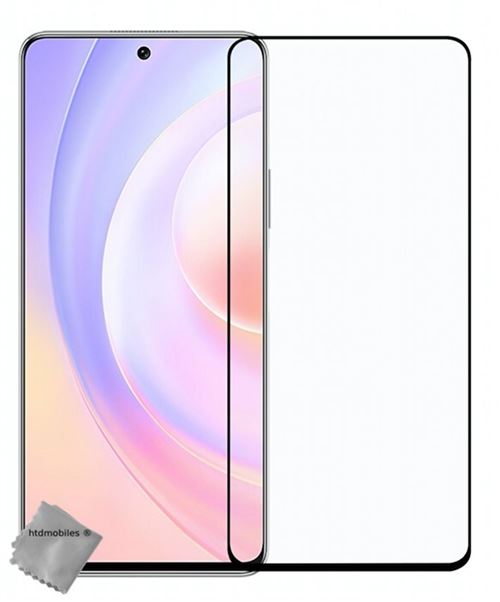 Film de protection verre trempe incurve integral pour Huawei Honor 50 SE / Nova 9 SE - NOIR - htdmobiles