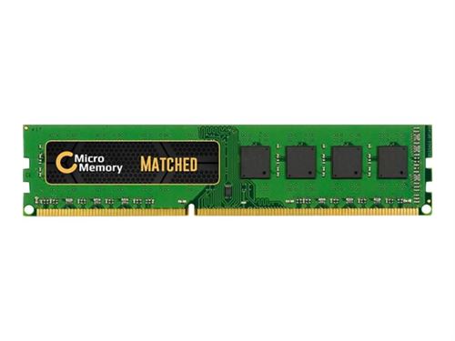 CoreParts - DDR3 - module - 8 GB - DIMM 240-pins - 1333 MHz / PC3-10600 - 1.5 V - niet-gebufferd - ECC