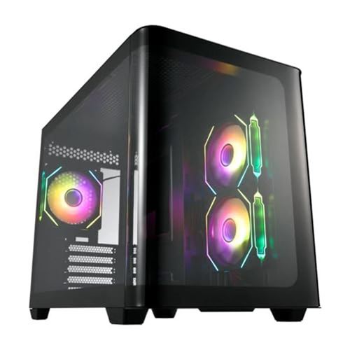 FSP S380-BA Case Mini Tower mITX, mATX Black ARGB