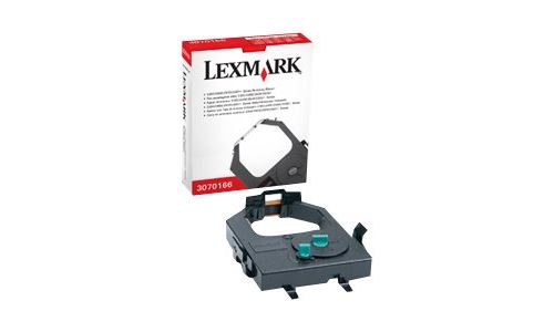Lexmark - 1 - noir - ruban de réencrage