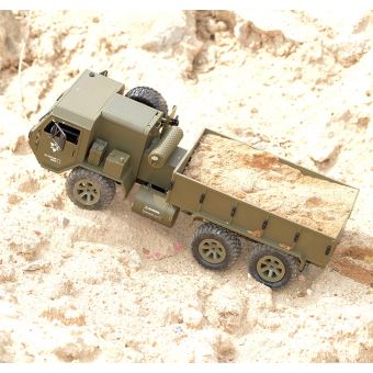 11 sur FY004A 6WD RC Car 1 16 Camion militaire US 2.4G RTR